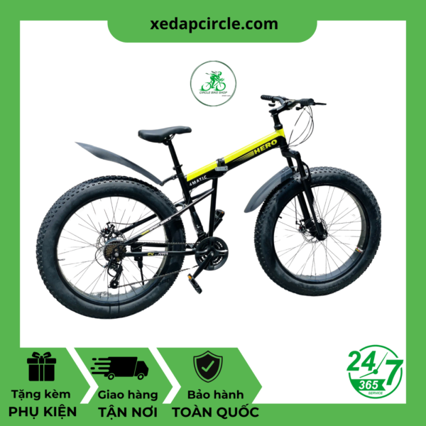 Xe đạp bánh béo Hero STR 26 inch